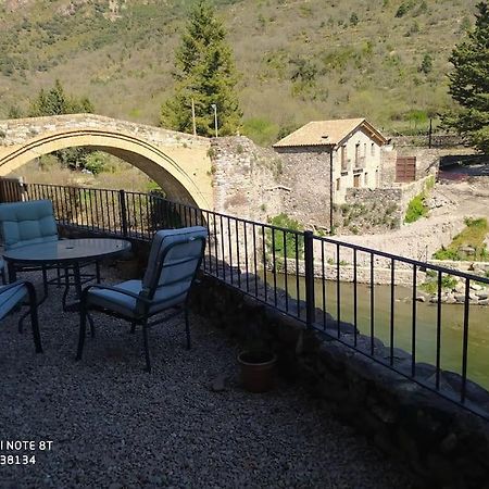 Casa Sobre Rio Noguera Pallaresa Gerri de la Sal Exteriör bild