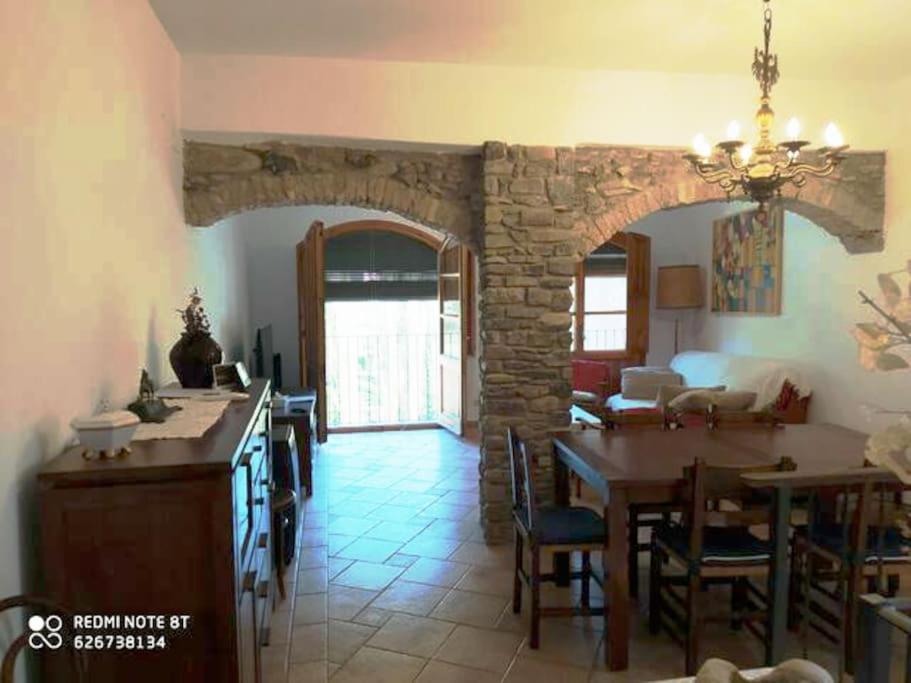 Casa Sobre Rio Noguera Pallaresa Gerri de la Sal Exteriör bild