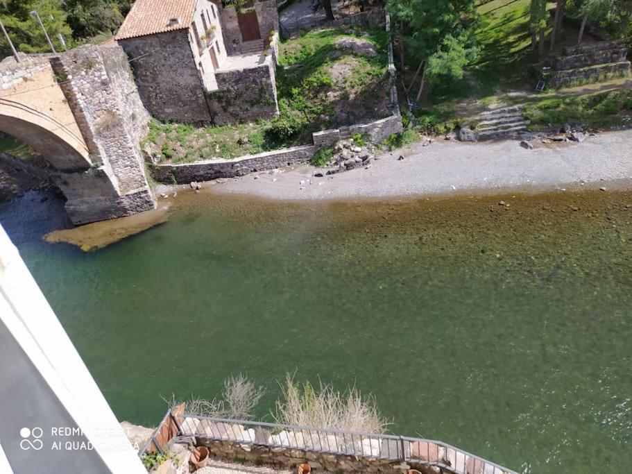 Casa Sobre Rio Noguera Pallaresa Gerri de la Sal Exteriör bild